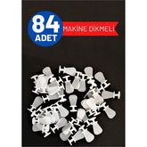 Takaz Global Makine Dikmeli Perde Düğmesi 84 Adet